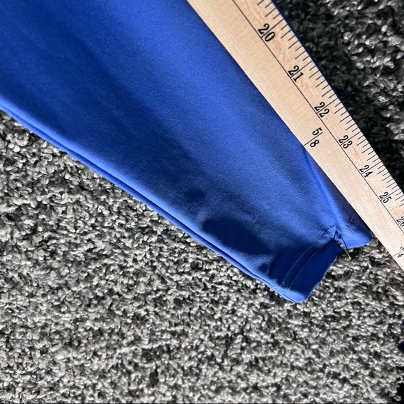 Nike Play Up Track Jacket Full Zip Blue High Neck Lightweight Size Large (12-14) - Picture 8 of 10